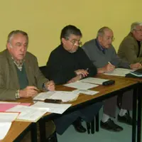 Autour de son Président René Bionnier (à gauche sur la photo), le conseil d’administration de la section départementale des anciens exploitants de l’U
