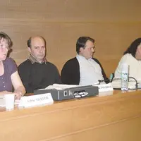 Sylvie Guelon, présidente ; Jean-Luc Tourreix et Régine Arnaud, administrateurs, ont accueilli leur trésorier  national, Thierry Bergeon