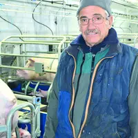 Joannès Chataing du Gaec des Chalets à Sauvessanges