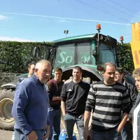 Blocage du site Bigard à Villefranche-d'Allier
