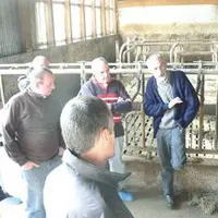 Une vingtaine de producteurs laitiers ont répondu à l’invitation de Sodiaal Union à Rochefort-Montagne.