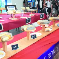 Concours Saint-Nectaire en août 2019 à Orcival.