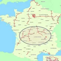 Le réseau soumis au «Péage de Transit Poids Lourds»