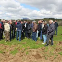 Une visite sur place demandée par FNSEA et JA avec la préfète et les services de la DDT pour constater de visu  l’ampleur des dégâts.