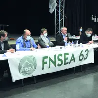 La table ronde du congrès de la FNSEA 63 était dédiée à la viabilité et la compétitivité des exploitations agricoles.
