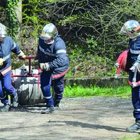 Pompiers en action