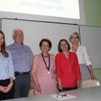 Magali Boulleau, directrice du lycée agricole Saint Joseph (2ème à droite) a accueilli dans son établissement (de gauche à droite) : Océane Morin, Pie