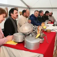 Les professionnels de la filière porcine se sont retrouvés autour d’une table-ronde à l’occasion de la fête de la Mangona de Laroquebrou.