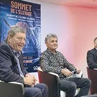 De gauche à droite : Jacques Chazalet, Fabrice Berthon et Yves Chassany.