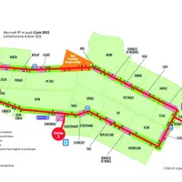 Plan du salon de l'herbe