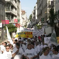 Trois mots pour résumer l'exaspération des producteurs de maïs: ras-le-bol. Ils l'ont écrit en gros et en grand sur leurs tee-shirts et l'ont crié dan