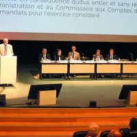 Gilles Flandin, président de la Safer AuRA a souligné l'importance de renforcer le rôle de la structure face aux enjeux d'avenir des échanges fonciers