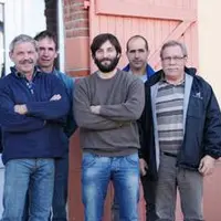 Jean-Louis Duron, Hervé Rouger, Olivier Chambon, Jean-Gabriel Faure et Jean-Marie Chirol (responsable de la caisse d’assurance Périgord Tabac). La réc