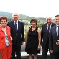 Jean-Paul Cuzin, conseiller départemental du canton de Beaumont ; Marie-Thérèse Sikora, maire de St-Eloy-les-Mines et conseillère régionale ; Brice Ho