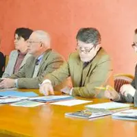 De gauche à droite, Anne-Marie Bareau, présidente du syndicat des sylviculteurs du Puy-de-Dôme, Anne-Laure Soleilhavoup, directrice du CRPF, Francis D