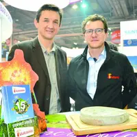 Patrice Chassard et François Heid, fiers de communiquer mutuellement sur leurs produits.