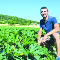 Nicolas Chatard, Président des Jeunes Agriculteurs du Puy-de-Dôme.