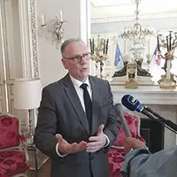 Philippe Chopin à l’occasion d’une conférence de presse le 24 août.