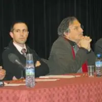 Michel Thouly, représentant l’Udsea, Fabien Conord, Bernard Favodon et Pierre Juquin.