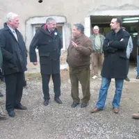 Jean Michel Lemétayer et Philippe Meurs ont été accueillis sur les exploitations de la famille Anglaret à Sauxillanges et de Jean Yves Merle à Malintr