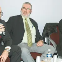 De gauche à droite : Jean de Balathier, directeur Coop de France Rhône-Alpes Auvergne, Jean-Luc Flaugère président et Michel Delsuc, président de la s
