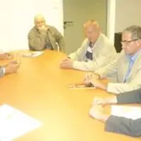 De gauche à droite sur la photo : Bruno Chaput, Secrétaire général UDSEA, Vincent Anglaret, administrateur FDPL, Pascal Servier, Président FDPL, Chris