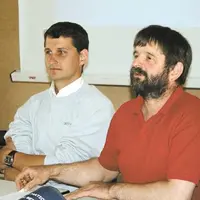 De gauche à droite : Philippe Boyer et Paul Bony, vice-président et président de Copagno.