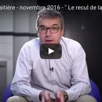 Conjoncture laitière - Novembre 2016