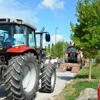 Les tracteurs en route pour Paris.