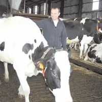 Jérôme Aubert, producteur laitier à Chanat-la-Mouteyre succède à Laurent Duplomb à la présidence de la section Nord Massif central de Sodiaal.