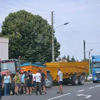 Dans l'Allier, la mobilisation a démarré mercredi à l'appel de la FNSEA03 et des JA03.