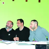 Bruno Dufayet, David Chauve et Baptiste Arnaud ont répondu aux questions des participants.