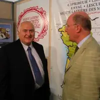 Pierre Blanchier et Jean-Luc Dischamp affichent leur optimisme pour l’avenir de la société laitière des Monts d’Auvergne