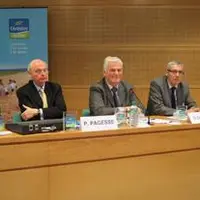 De gauche à droite, Michel Beckert, Patrick Stefanini, Pierre Pagesse et Daniel Cheron.