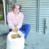 Lucile Comptour, fondatrice et gérante de la Malterie des Volcans a ouvert son activité il y a moins d’un an, suite
au boom des micro-brasseries.