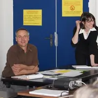 Jean Biberon, président de Gelap Union, et Sylvia Hervé, responsable groupement.