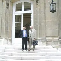 Michel Combes, président des Gds Auvergne et Marc Gayet, président des Gds France.
