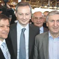 Dacian Ciolos a inauguré le 47ème SIA avec Bruno Le Maire. Ils étaient accompagnés par Jean-Michel Lemétayer, président de la FNSEA