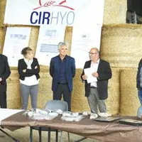 Patrick Escure, Caroline Bevillard, Jean-Pierre Taite, Francis Le Bas (Président de Cirhyo et de l’Urpal) et Gilles Brugère.