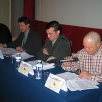 De gauche à droite : Bernard Blay, Patrice Chassard, Didier Montagne (KPMG) et Pascal Servier.