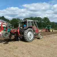 La compétition a été très serrée pour le concours de labour.