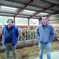Mathieu Peyrat a repris l'exploitation de François Dauphin à Job.