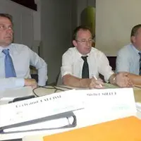 Bertrand Laboisse, président de Socaviac et Michel Millot, directeur