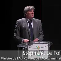 Stéphane Le Foll, ministre de l'agriculture, de l'agroalimentaire et de la forêt