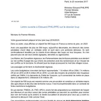 Courrier au Premier ministre.