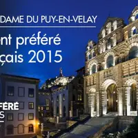 La ville du Puy-en-Velay s'enorgueillit de sa deuxième place au concours du Monument préféré des Français, avec sa Cathédrale Notre-Dame.
