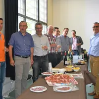 Moment festif entre éleveurs, abatteurs, transformateurs pour célébrer les 20 ans d'APM.