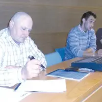 Pascal Servier, appuyé par le président de l’Udsea, Claude Raynaud, appelle à la mobilisation des éleveurs au sein de l’association des producteurs de