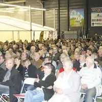 Au Hpark, salle comble, non pas de rugbymen mais de chasseurs.