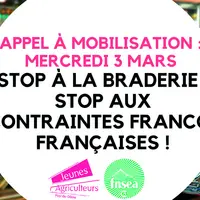 Un appel à la mobilisation est lancé par FNSEA 63 et JA 63, mercredi 3 mars prochain, sur les prix et les contraintes, toujours croissantes, malgré le